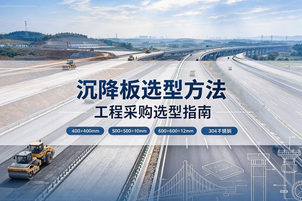 平武沉降板选择方法