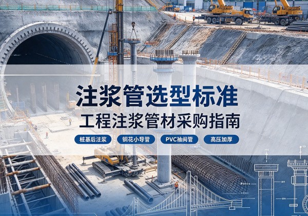 平武注浆管选型标准
